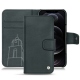 Apple iPhone 12 Pro Max leather case - Blu marino