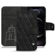 硬质真皮保护套 Apple iPhone 12 Pro Max - Negre poudro - Couture