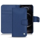 Housse cuir Apple iPhone 12 Pro Max - Bleu frisson