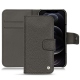 レザーケース Apple iPhone 12 Pro - Anthracite ( Pantone 424C ) 