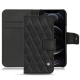 Capa em pele Apple iPhone 12 Pro - Noir - Couture ( Nappa - Black ) 