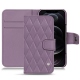 Lederschutzhülle Apple iPhone 12 Pro - Lilas - Couture ( Nappa - Pantone 2645U ) 