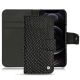 Apple iPhone 12 Pro leather case - Serpent nero