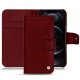 Funda de piel Apple iPhone 12 Pro - Rouge Veggie