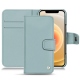 Apple iPhone 12 mini leather case - Bleu ciel ( Nappa - Pantone 277C ) 