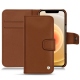 가죽 커버 Apple iPhone 12 mini - Marron ( Nappa - Pantone 1615C ) 