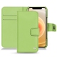 가죽 커버 Apple iPhone 12 mini - Vert olive ( Nappa - Pantone 578U ) 