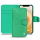 가죽 커버 Apple iPhone 12 mini - Menthe vintage ( Pantone 562C ) 