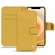Housse cuir Apple iPhone 12 mini - Mimosa ( Pantone 141C ) 