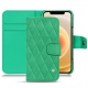 가죽 커버 Apple iPhone 12 mini - Menthe vintage - Couture