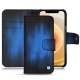 Apple iPhone 12 mini leather case - Bleu Patine