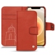 Capa em pele Apple iPhone 12 mini - Arange clouquié