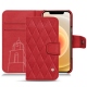 가죽 커버 Apple iPhone 12 mini - Rouge troupelenc - Couture