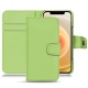 Funda de piel Apple iPhone 12 mini - Vert olive PU