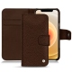Funda de piel Apple iPhone 12 - Châtaigne ( Pantone 476C ) 