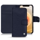 Housse cuir Apple iPhone 12 - Cobalt ( Pantone 141B4D )