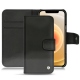 レザーケース Apple iPhone 12 - Onyx ( Black ) 
