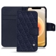 レザーケース Apple iPhone 12 - Cobalt - Couture ( Pantone 2766C ) 