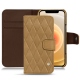 Lederschutzhülle Apple iPhone 12 - Sable vintage - Couture