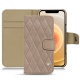 Custodia in pelle Apple iPhone 12 - Taupe vintage - Couture