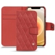 レザーケース Apple iPhone 12 - Cerise vintage - Couture