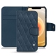 レザーケース Apple iPhone 12 - Jean vintage - Couture