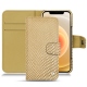 Funda de piel Apple iPhone 12 - Serpent sabbia
