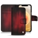 Apple iPhone 12 leather case - Rouge Patine