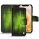 レザーケース Apple iPhone 12 - Vert Patine