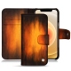 Funda de piel Apple iPhone 12 - Fauve Patine