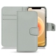 Capa em pele Apple iPhone 12 - Gris PU