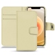 Funda de piel Apple iPhone 12 - Beige PU