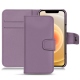 Lederschutzhülle Apple iPhone 12 - Lilas PU