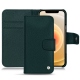 Apple iPhone 12 leather case - Vert séduisant