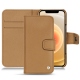Capa em pele Apple iPhone 12 - Beige Veggie