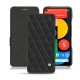 Capa em pele Google Pixel 5 - Noir - Couture ( Nappa - Black ) 