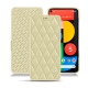 Custodia in pelle Google Pixel 5 - Beige - Couture ( Nappa - Pantone 7502C ) 