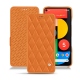 Lederschutzhülle Google Pixel 5 - Orange - Couture ( Nappa - Pantone 1495U ) 