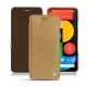 Lederschutzhülle Google Pixel 5 - Sable vintage ( Roughtcut - Gaucho#57254 ) 