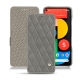 가죽 커버 Google Pixel 5 - Acier vintage - Couture