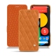 Lederschutzhülle Google Pixel 5 - Mandarine vintage - Couture