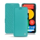 Custodia in pelle Google Pixel 5 - Bleu fluo