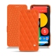 가죽 커버 Google Pixel 5 - Orange fluo - Couture