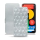 Capa em pele Google Pixel 5 - Platinium - Couture
