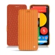 Housse cuir Google Pixel 5 - Abaca arancio