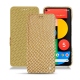 Housse cuir Google Pixel 5 - Serpent sabbia