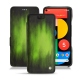 Google Pixel 5 leather case - Vert Patine