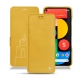 Housse cuir Google Pixel 5 - Jaune soulèu