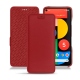 Google Pixel 5 leather case - Rouge PU