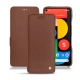 Capa em pele Google Pixel 5 - Marron délicat